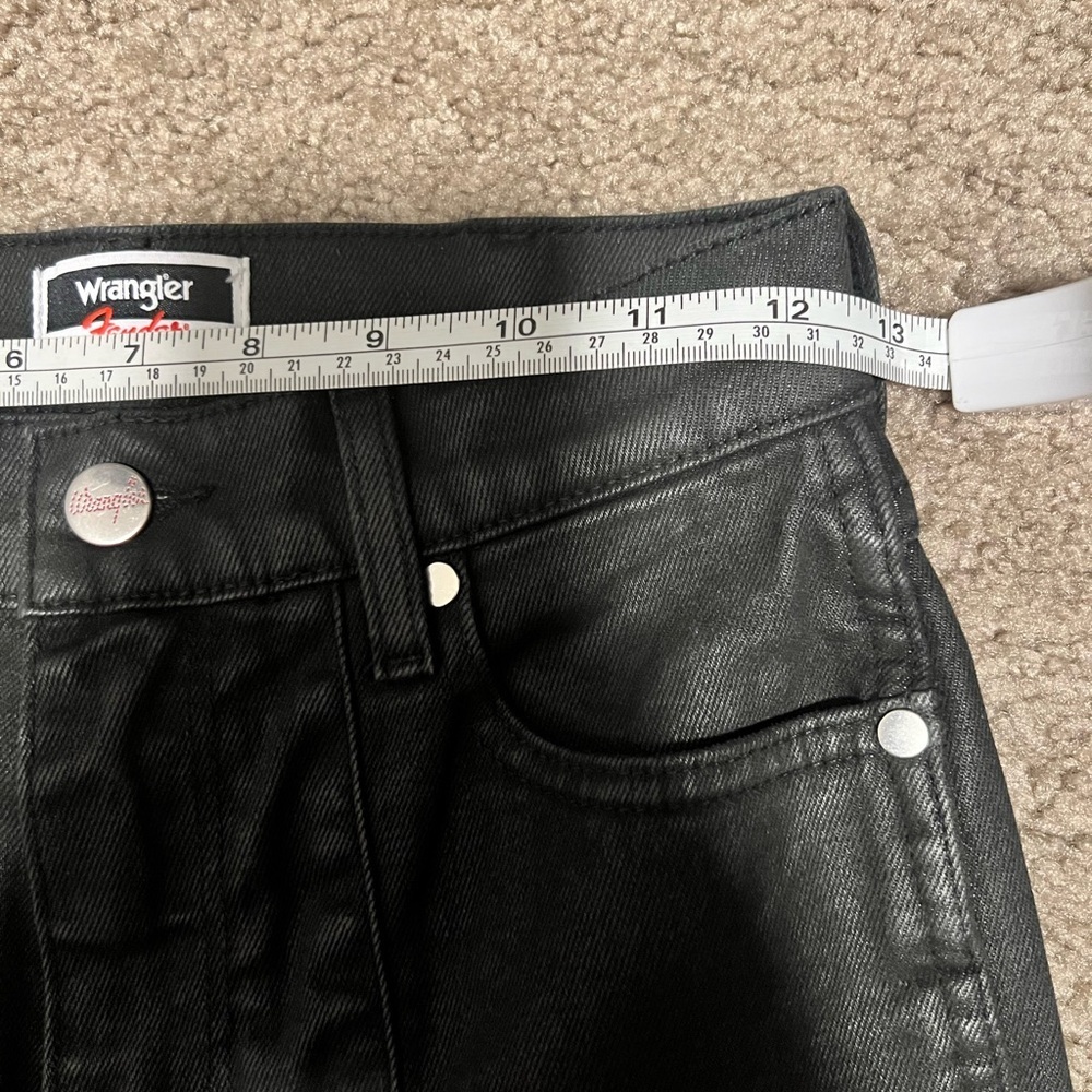 Wrangler Black Flare Women's Jeans - Picture 9 of 12
